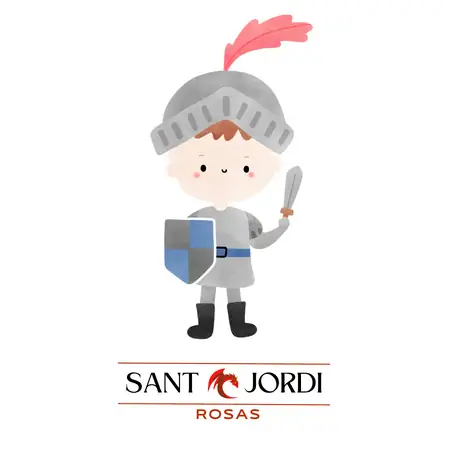 Leyenda de Sant Jordi. El Caballero, La Princesa y El Dragón.